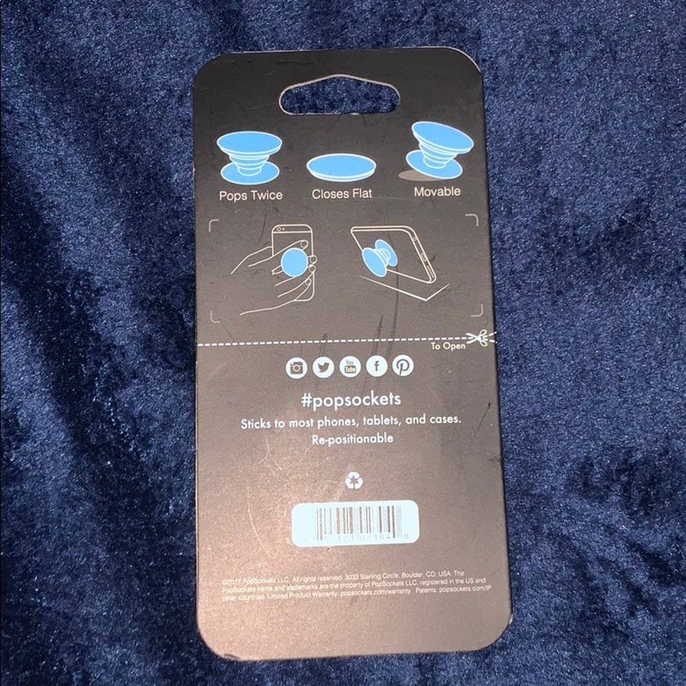 Floral PopSocket - Picture 2 of 3